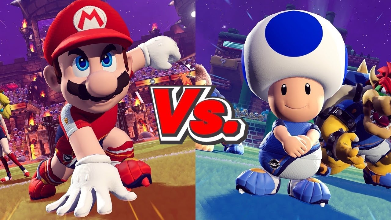 Mario (Rockets) VS Toad (Crowns) ⚽🎮 by Xgamer 744