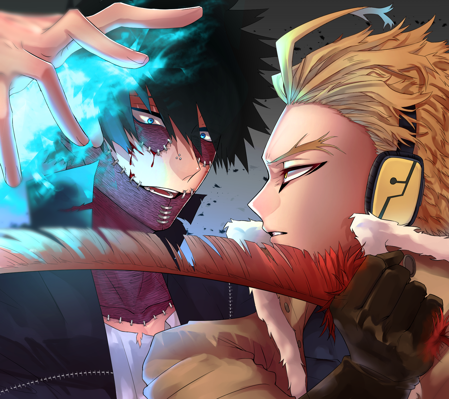 Download Hawks (Boku No Hero Academia) Dabi (Boku No Hero Academia) Anime My Hero Academia Art