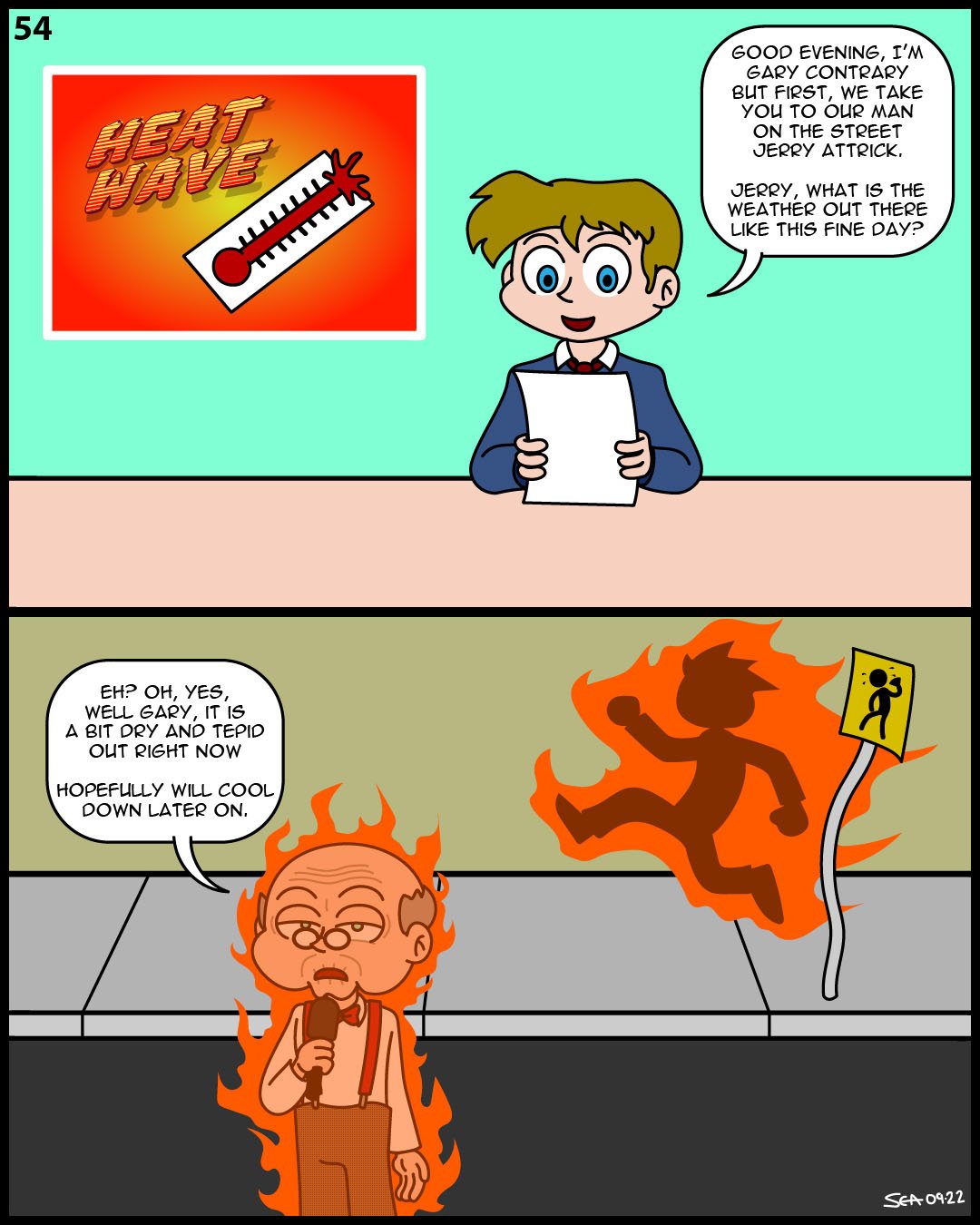 A Week Last Tuesday #54 - Heat Wave by TheRealSneakers