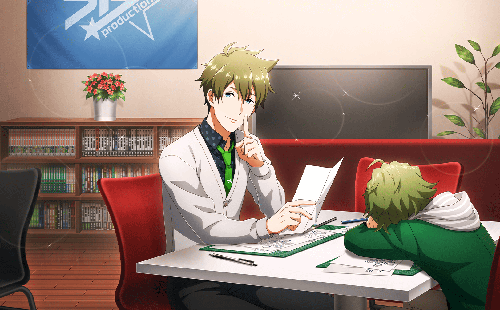 Download Tsubasa Kashiwagi Anime THE IDOLM@STER: SideM Art