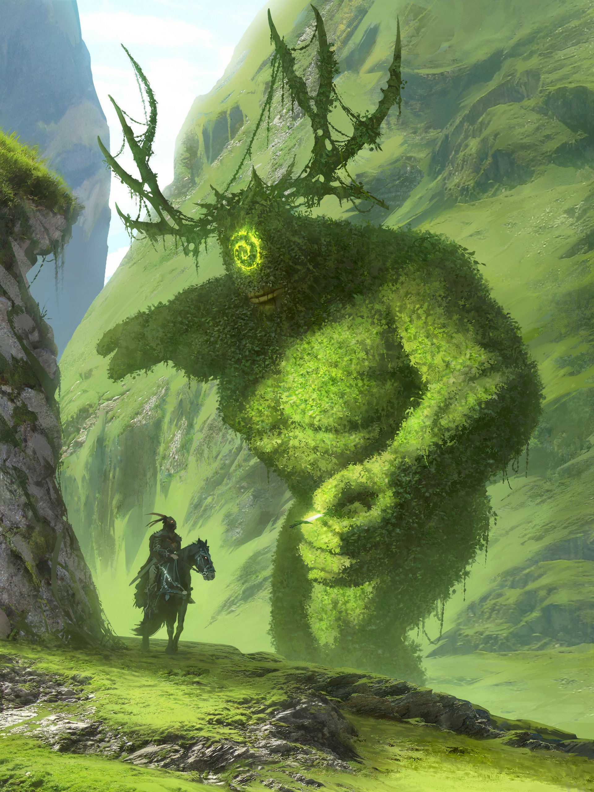 Download Fantasy Creature Giant Nature Adventure Fantasy Adventure Art