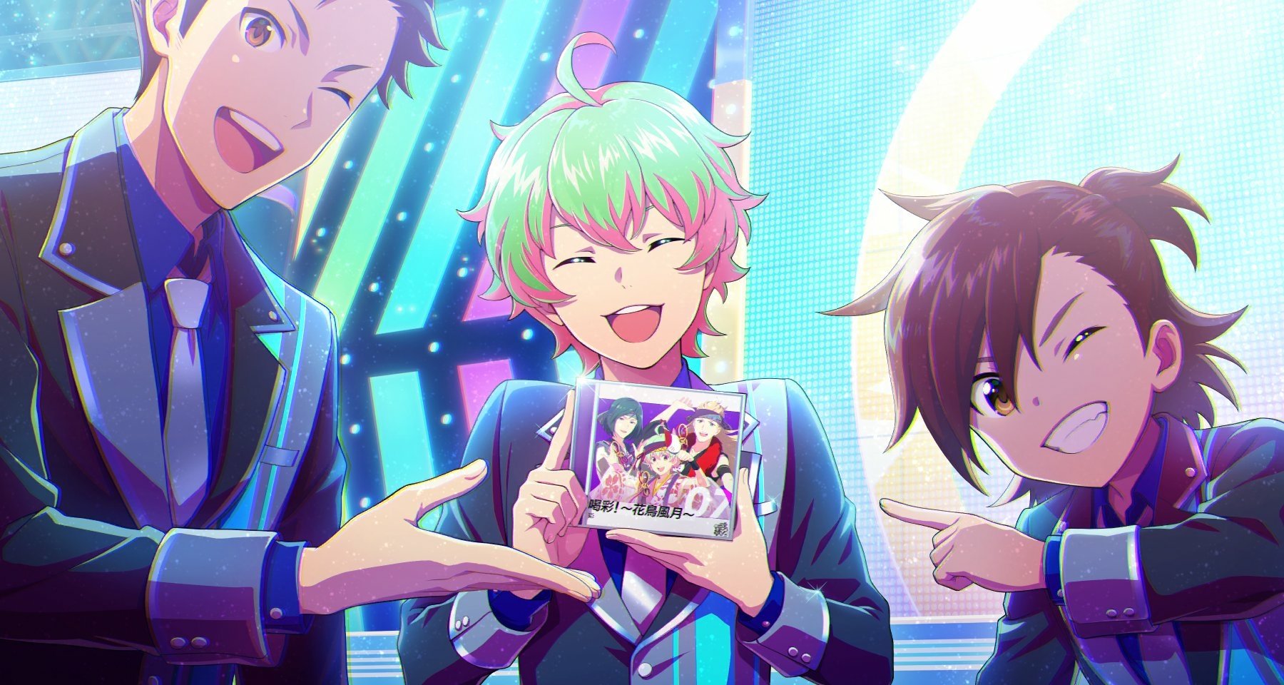 Download Ryu Kimura Shiro Tachibana Kirio Nekoyanagi Anime THE IDOLM@STER: SideM Art