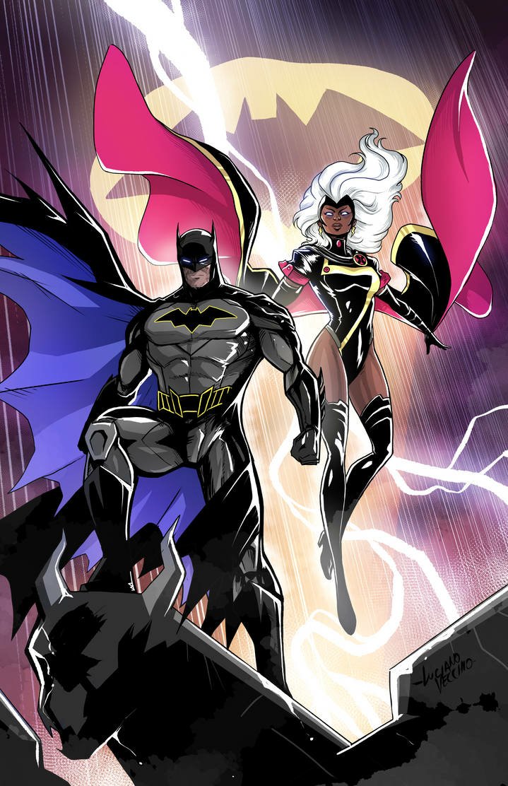 Download Storm (Marvel Comics) Batman Comic Crossover Art