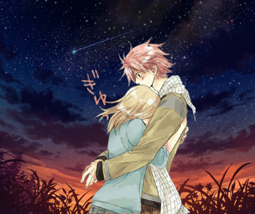 Download Lucy Heartfilia Natsu Dragneel Natsu & Lucy (Fairy Tail) Anime Fairy Tail Art