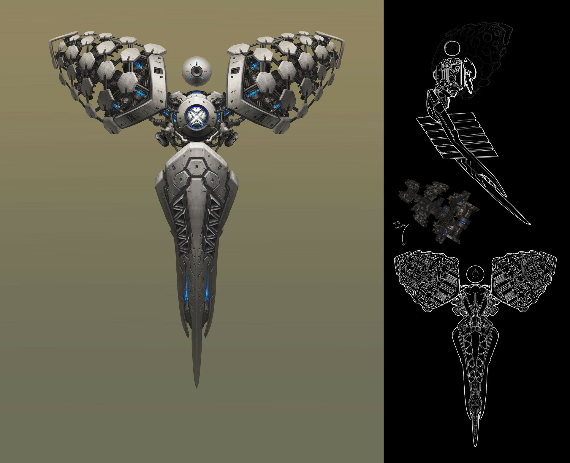 Download Sci Fi Mech Robot Design Illustration Concept Art Art