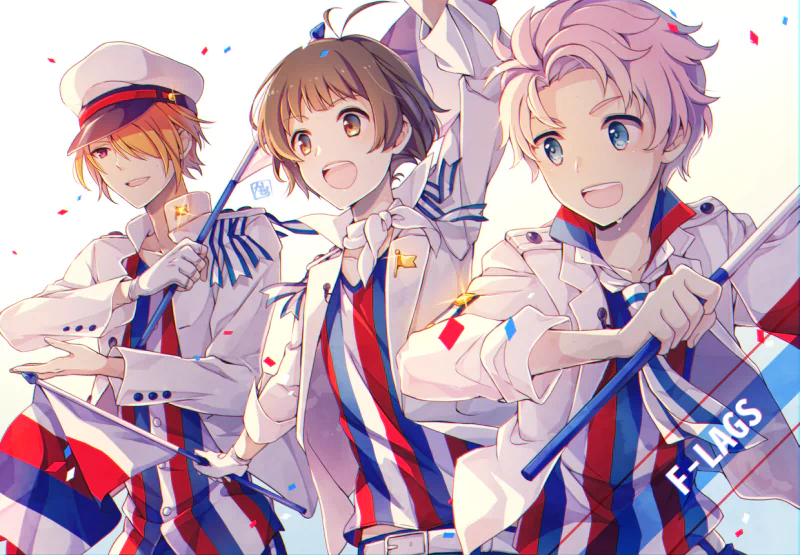 Kazuki Tsukumo Ryo Akizuki Daigo Kabuto Anime THE iDOLM@STER: SideM Image