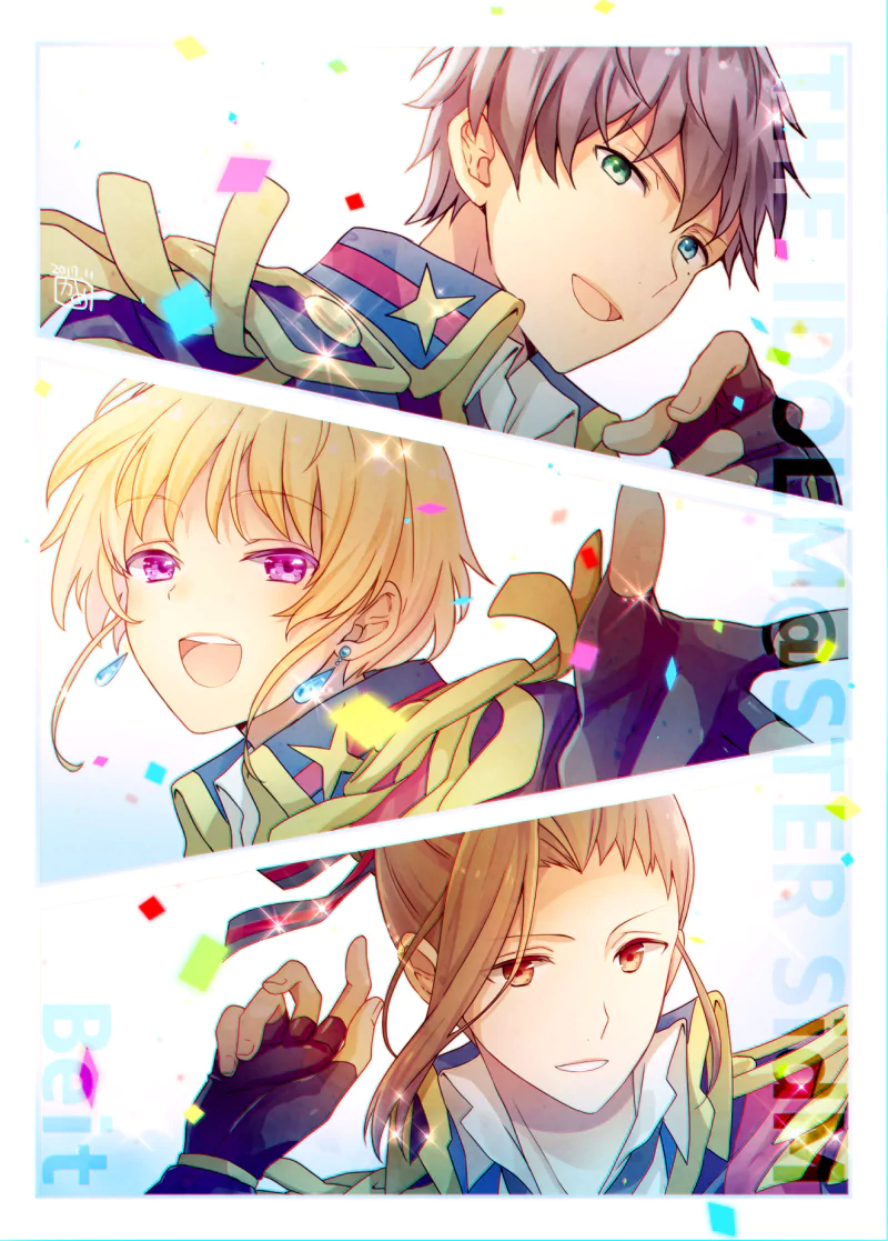 Minori Watanabe Kyoji Takajo Pierre Bichelberger Anime THE iDOLM@STER: SideM Image