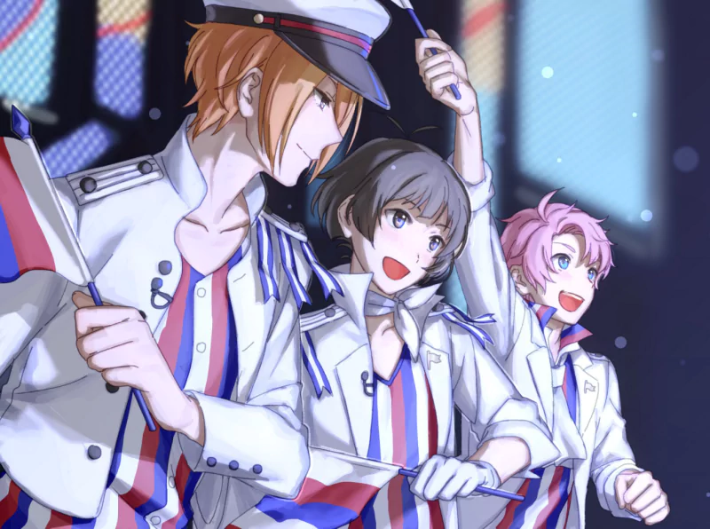 Kazuki Tsukumo Ryo Akizuki Daigo Kabuto Anime THE iDOLM@STER: SideM Image