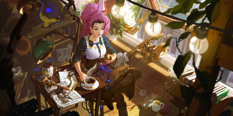 Seraphine (League Of Legends) video game Legends of Runeterra Image