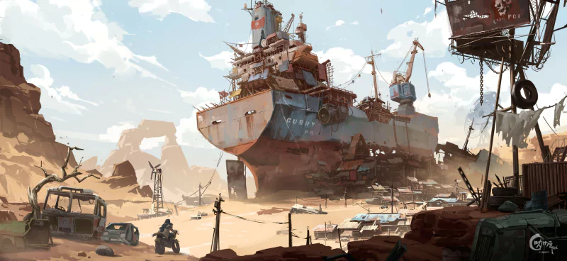 Sci Fi post apocalyptic Image