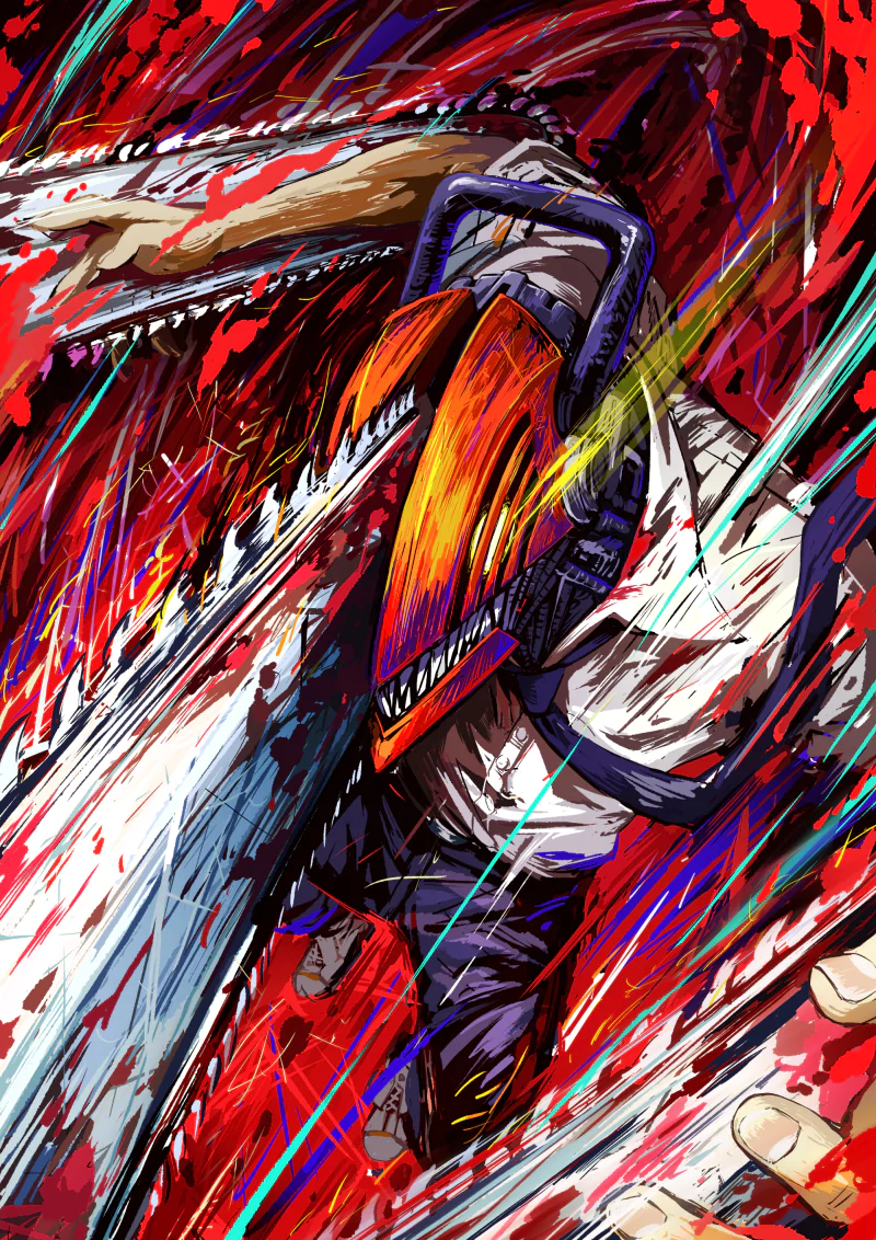 Denji (Chainsaw Man) Anime Chainsaw Man Image