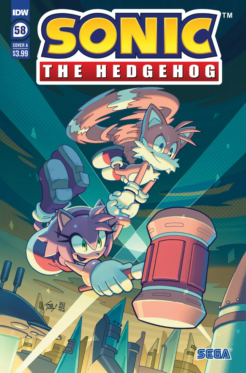 Miles 'Tails' Prower Amy Rose Comic Sonic the Hedgehog (IDW) Image