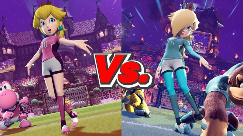  Peach (Magicians) Vs. Rosalina (Bolts) ⚽🎮
