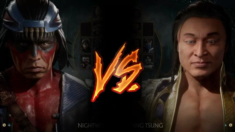  Nightwolf Vs. Shang Tsung