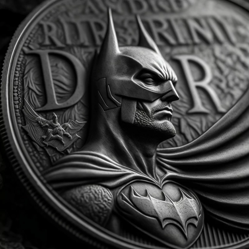 Midjourney Comic Batman Image