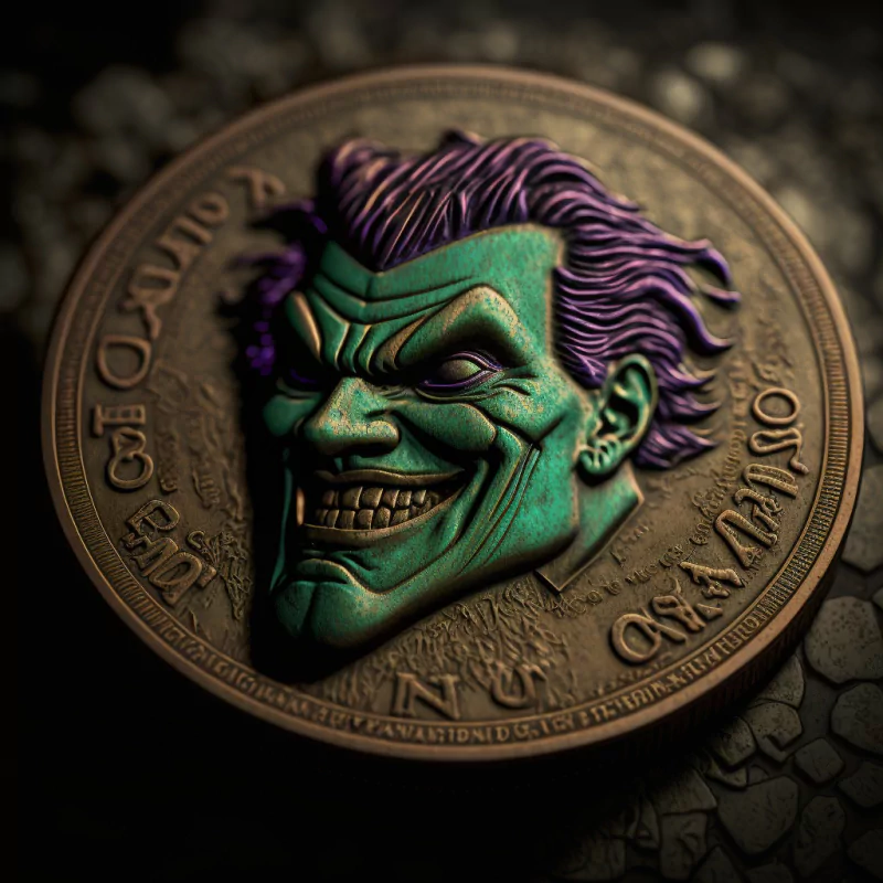 Midjourney Comic Joker Image
