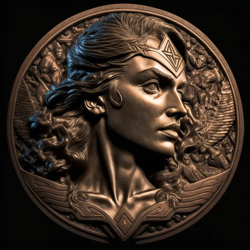 Midjourney movie Wonder Woman Image