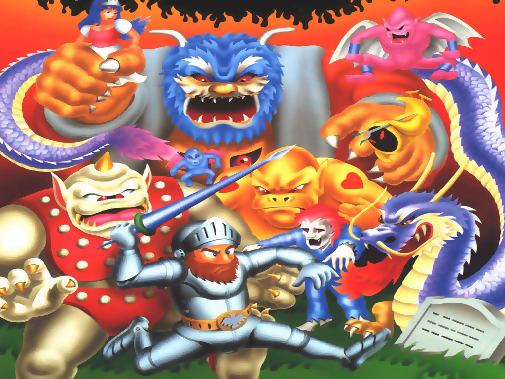 ghosts n goblins figures