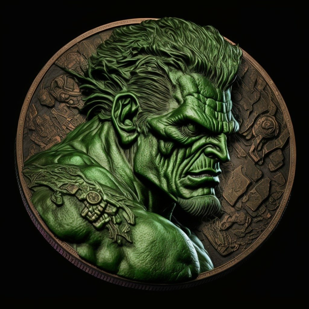 Download Midjourney Comic Hulk Art