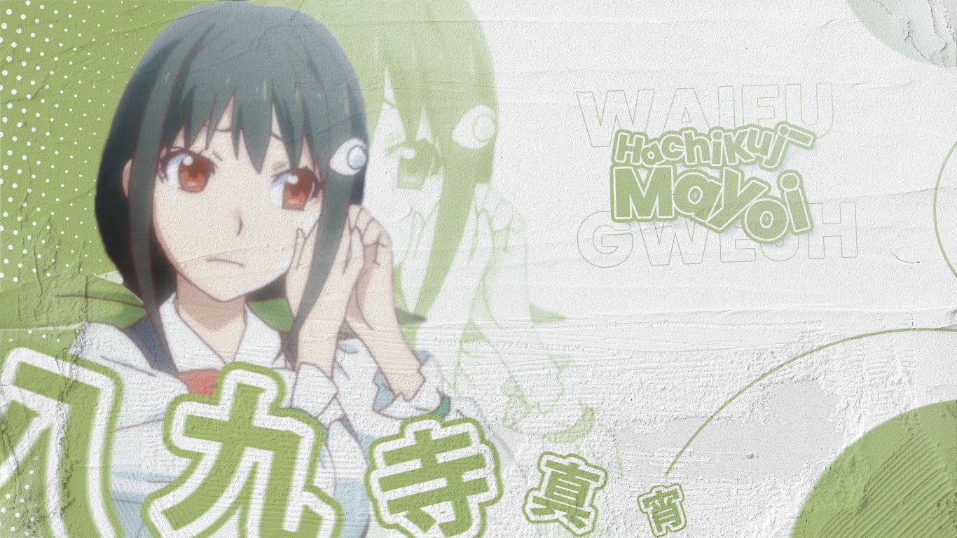 Hachokuji Mayoi Wallpaper Desktop by ZenosKyun