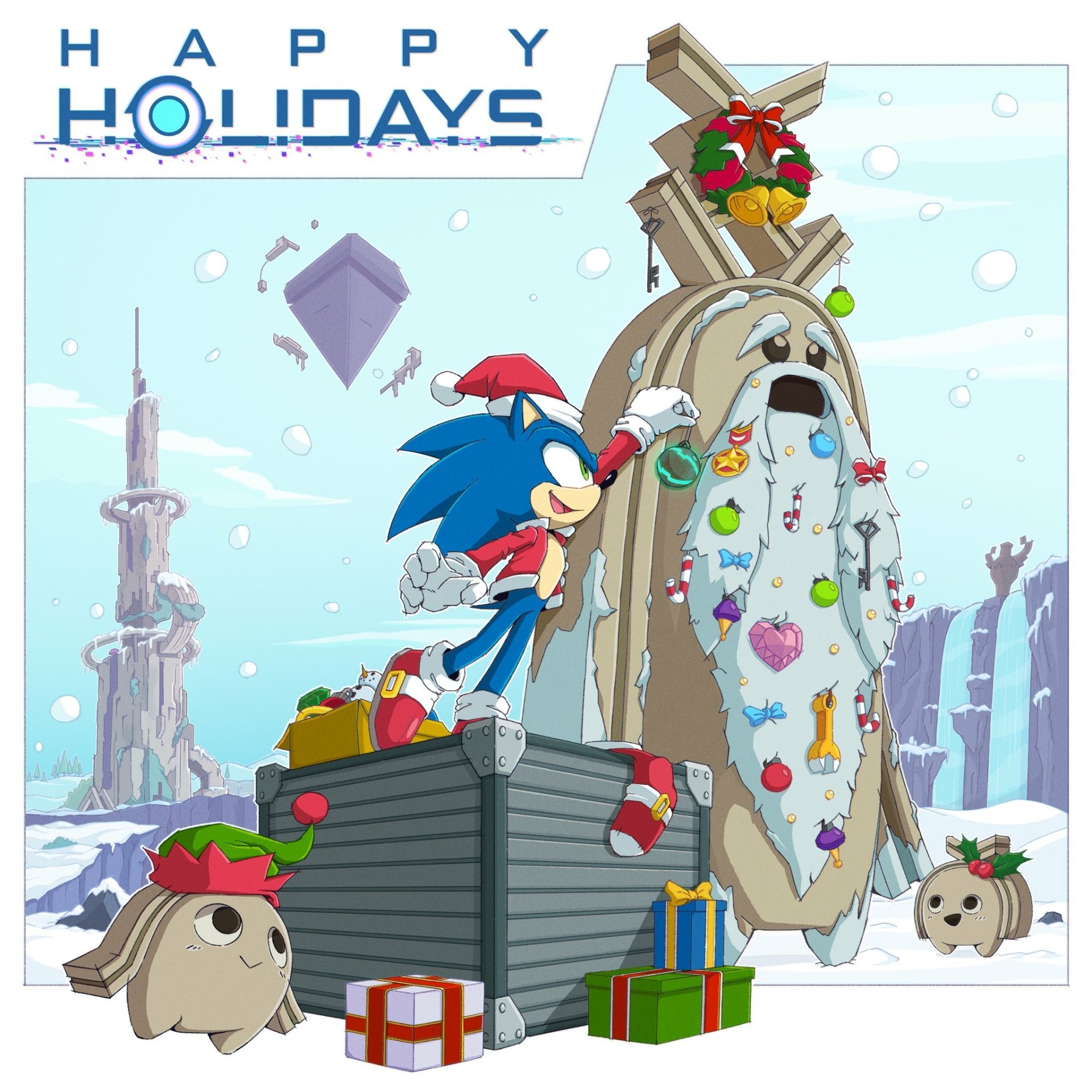 Download Sonic The Hedgehog Video Game Sonic Frontiers Art