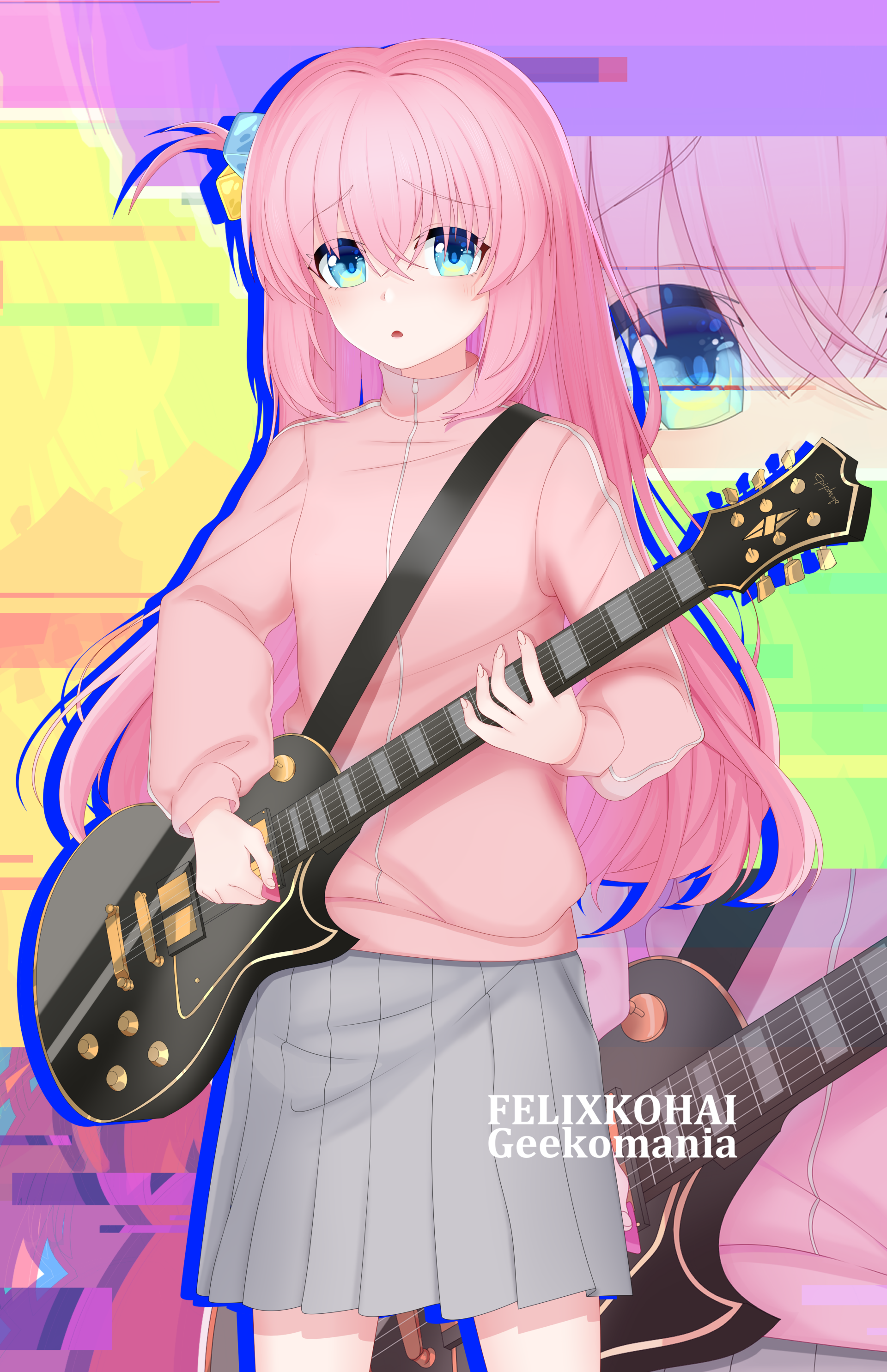 Download Hitori Gotou Anime Bocchi The Rock! Art