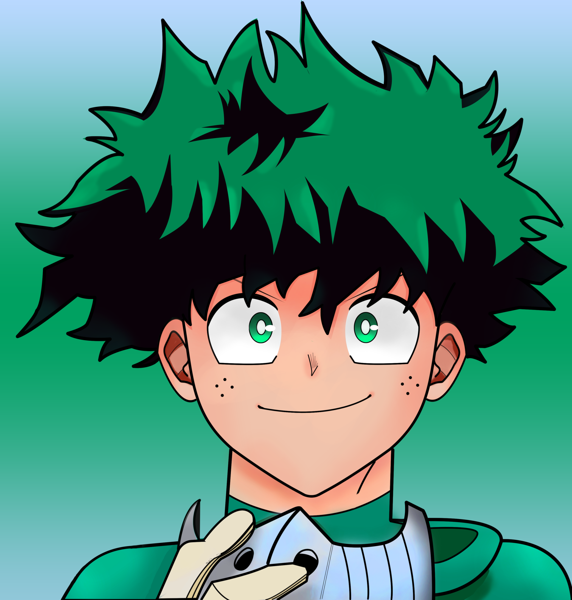Download Izuku Midoriya Anime Art by Olumi