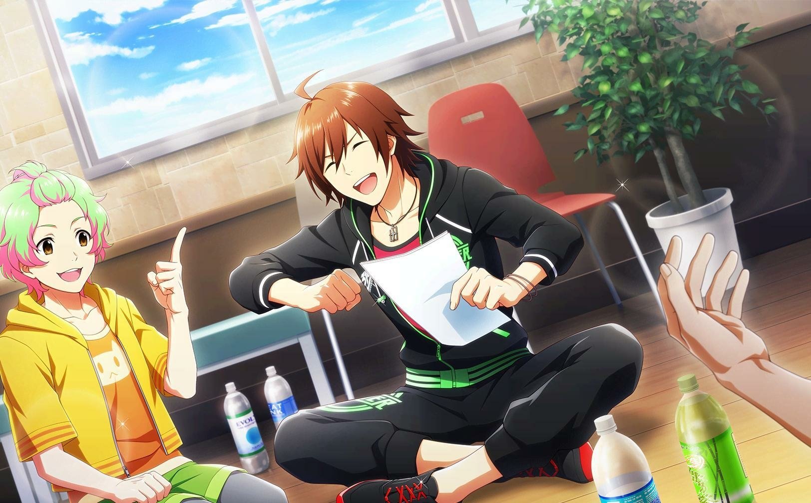 Download Kirio Nekoyanagi Touma Amagase Anime THE IDOLM@STER: SideM Art