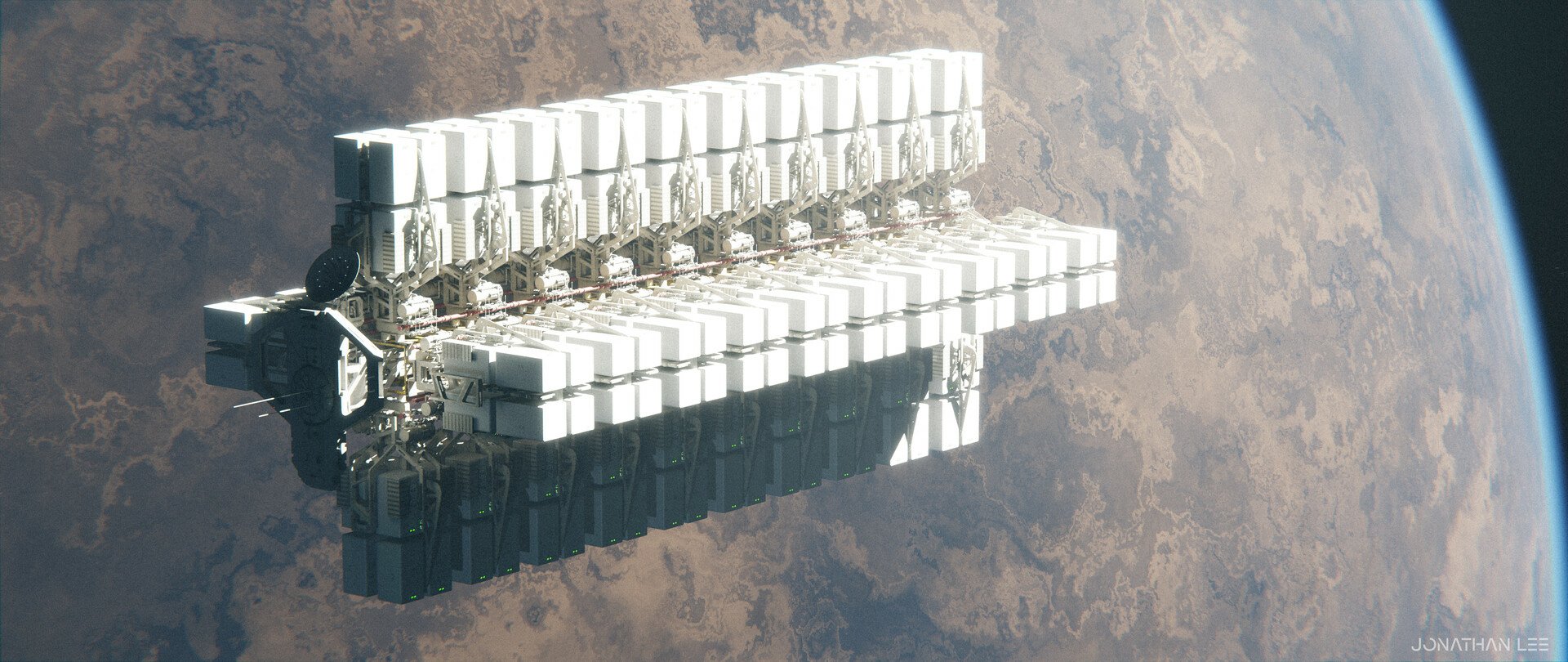 Download Sci Fi Spaceship Spacecraft Mars Science Fiction Art