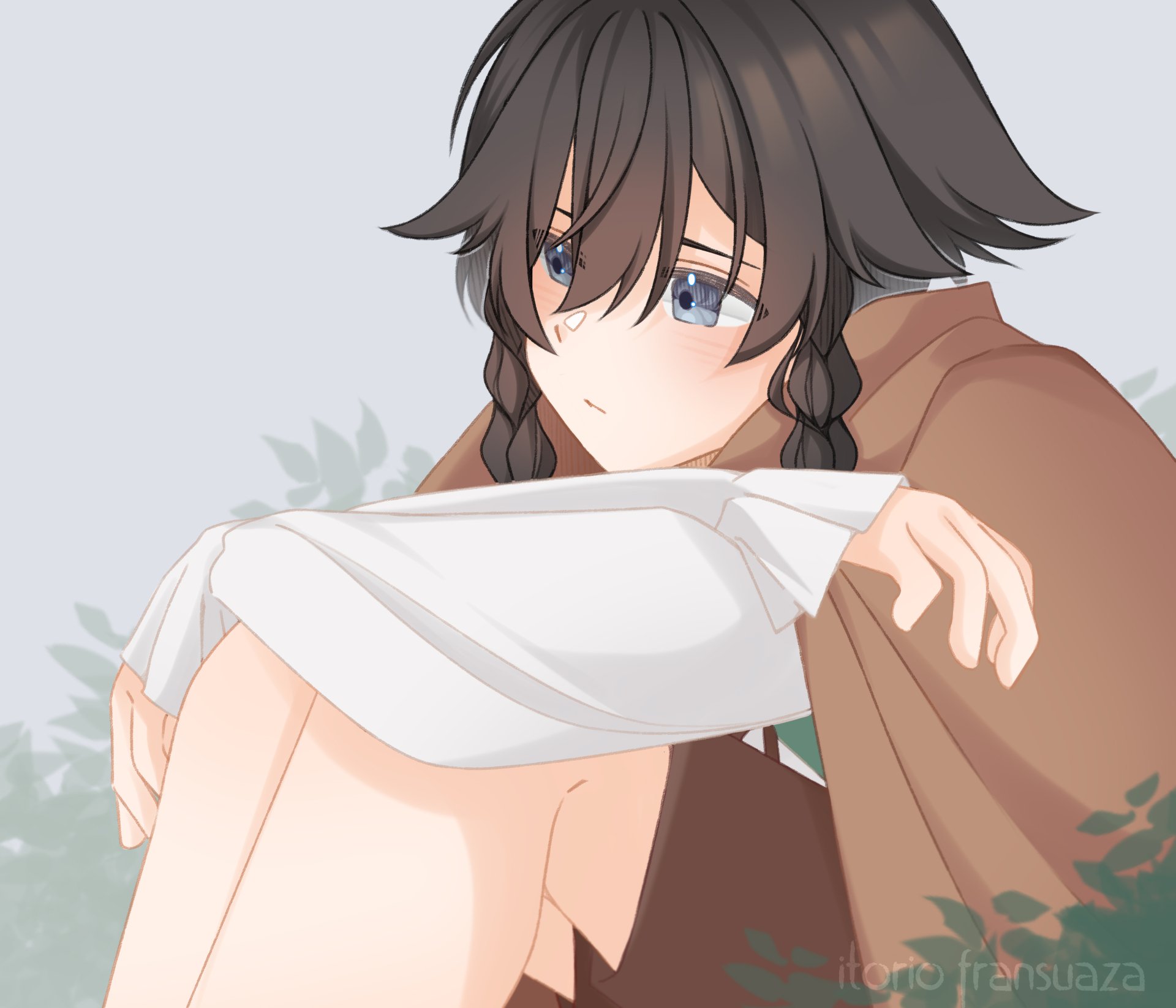 Nameless bard and Venti by Itorio Fransuaza