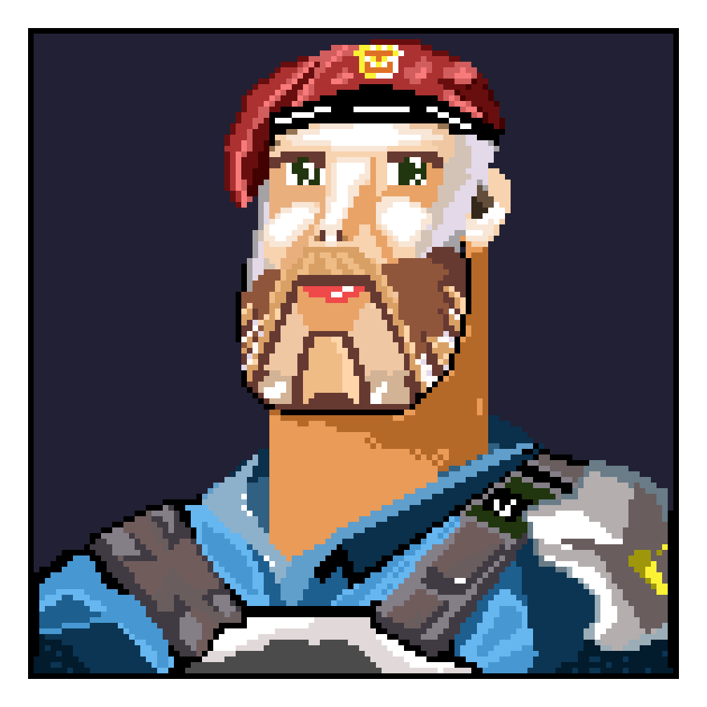 Valorant ,Brimstone , Pixelart by CatireJ