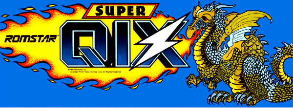 video game super qix Image