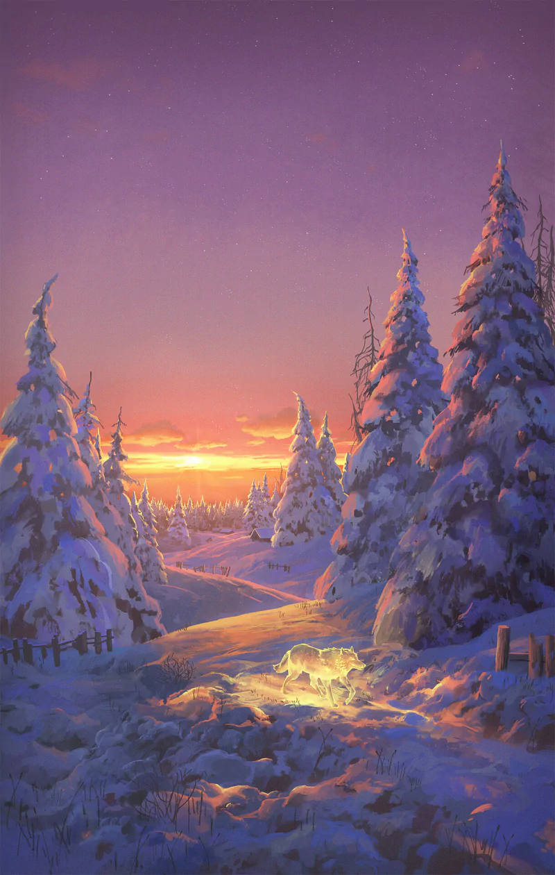 artistic winter winter landscape snow Image
