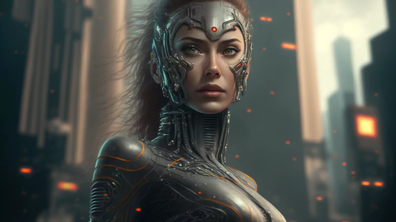  Sci Fi Woman HD Wallpaper