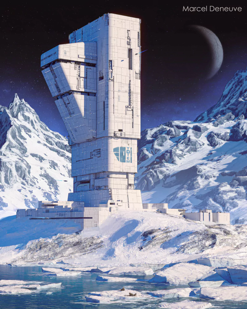  Permafrost: Totem by Marcel Deneuve