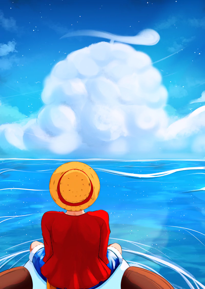  Monkey D. Luffy by Ookamizu