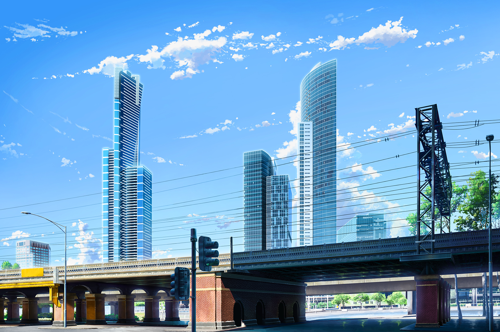 Anime Sky Art by solafin