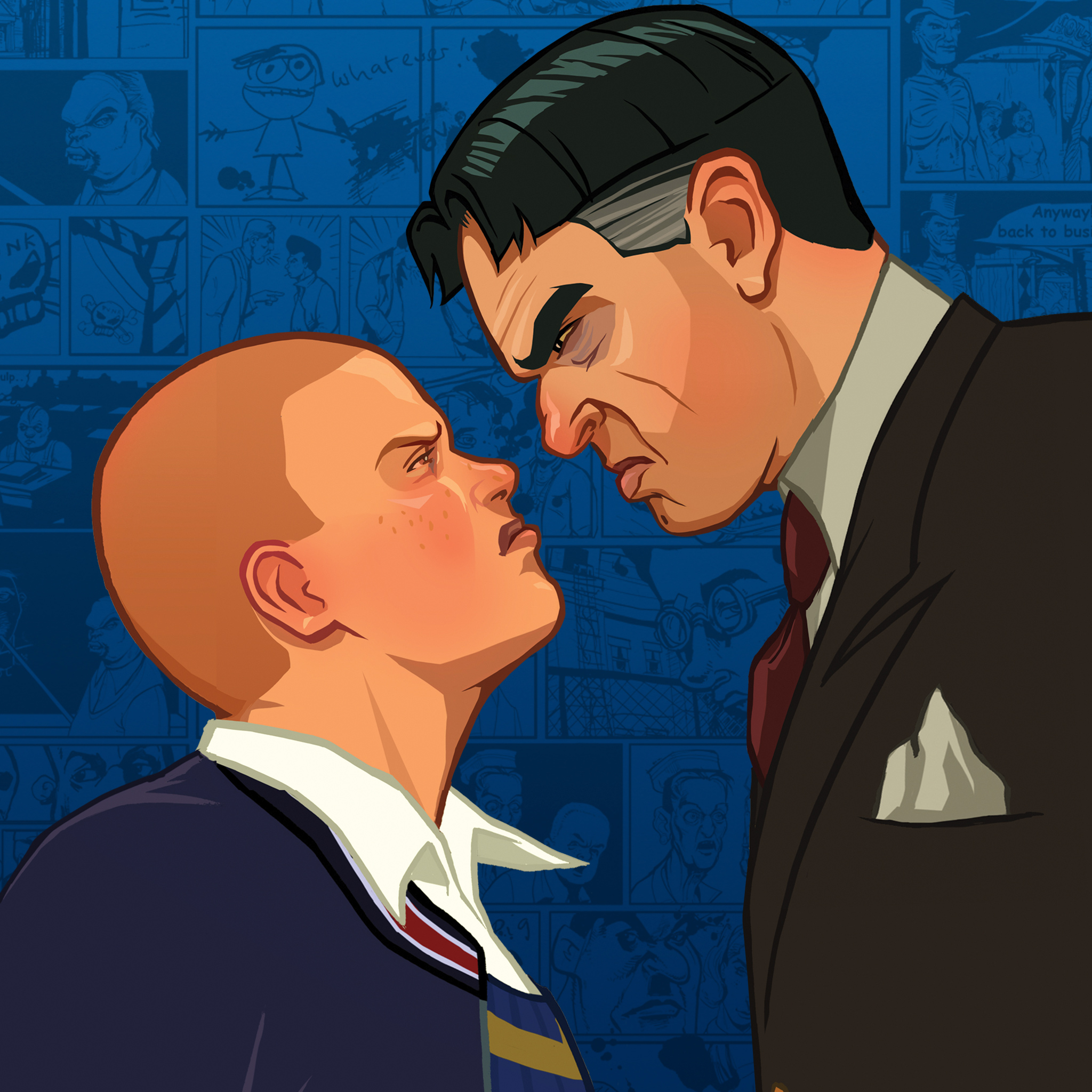 Download Jimmy Hopkins Dr. Crabblesnitch Video Game Bully Art