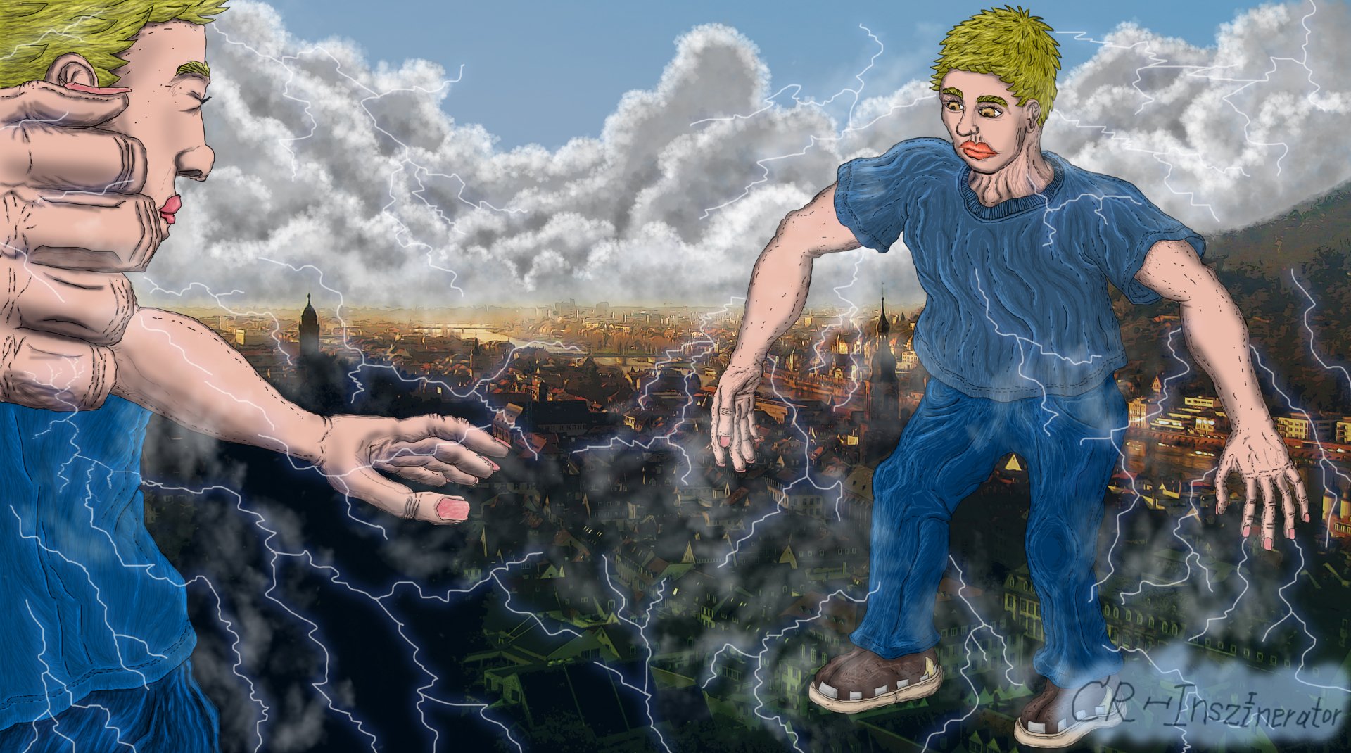 Flying Men by CRInszinerator