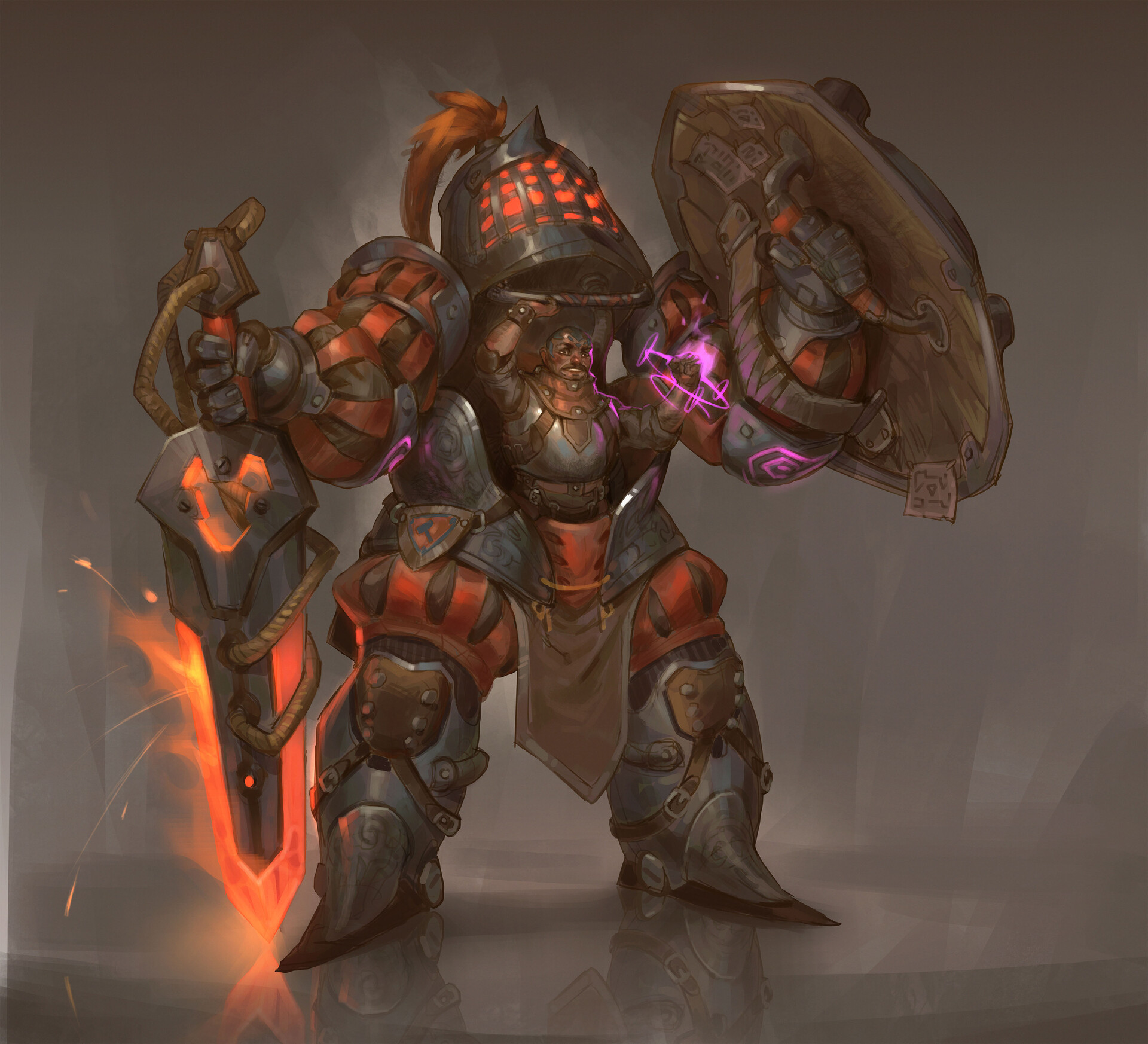 Download Fantasy Warrior Fantasy Warrior Character Design Armored Warrior Art