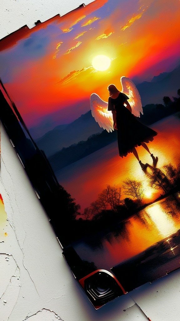 Download AI Art Artistic Sunset Art