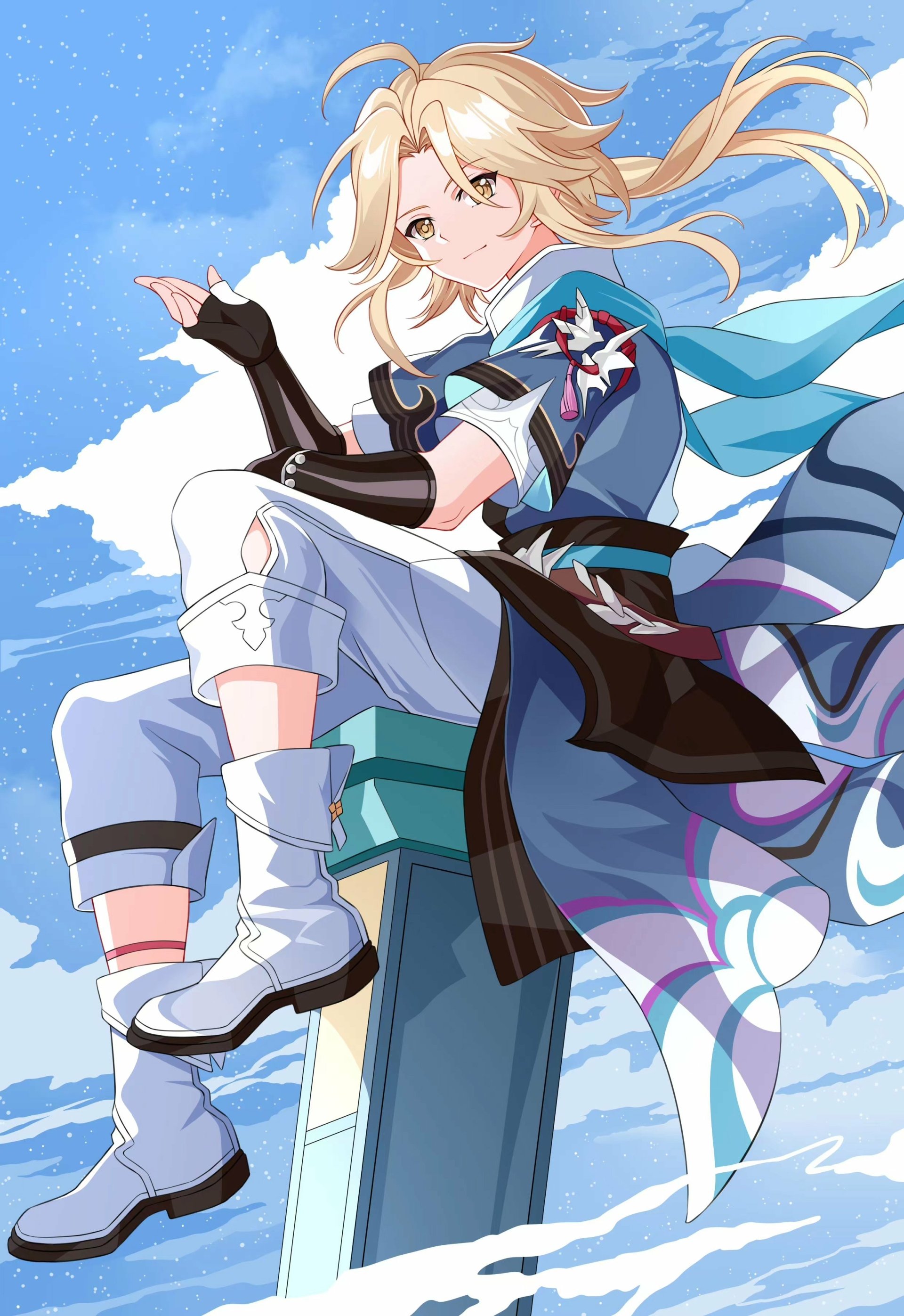 Download Yanqing (Honkai: Star Rail) Video Game Honkai: Star Rail Art