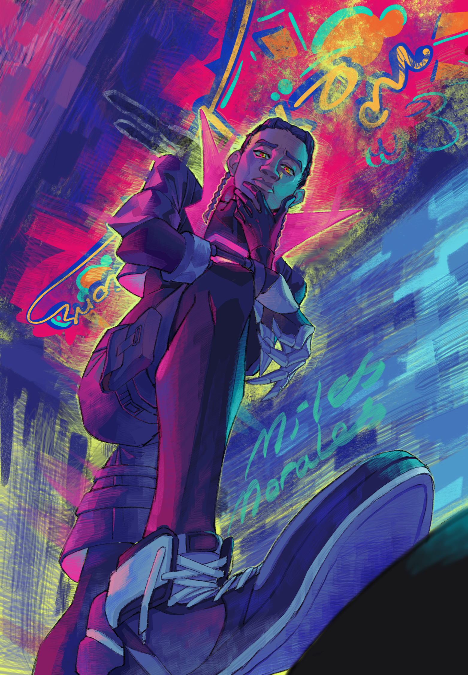 Download Miles Morales Movie Spider-Man: Across The Spider-Verse Art