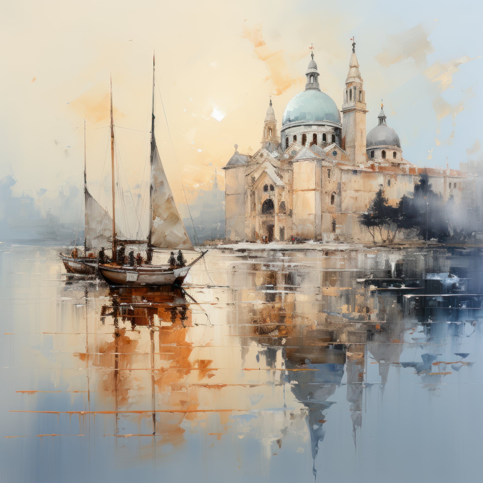 Venice impressionism by Shivalesca