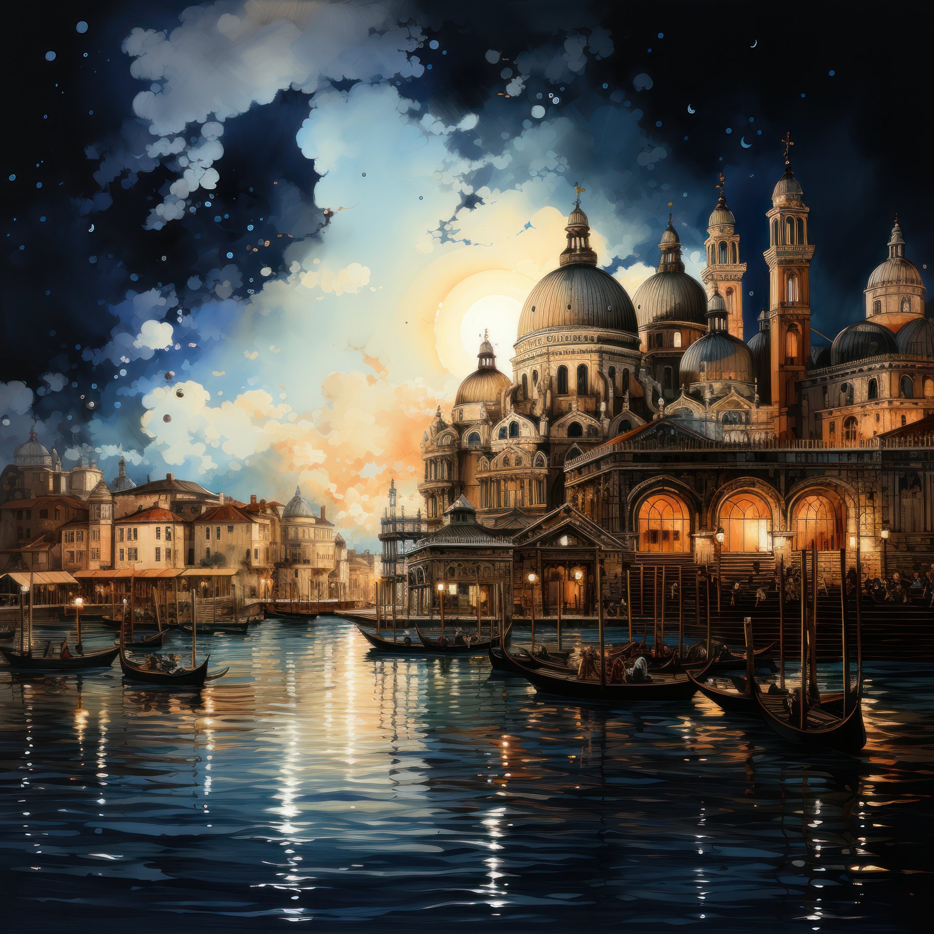 Venice view by Shivalesca