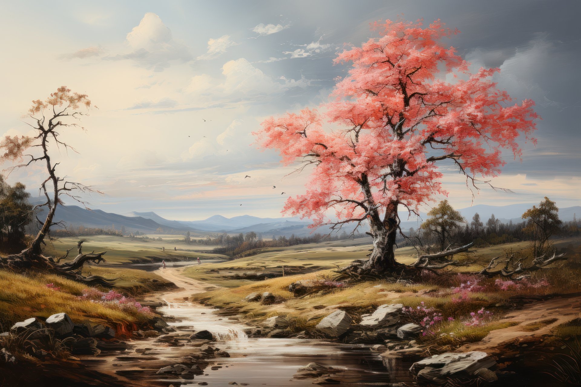 Spring tree by Shivalesca