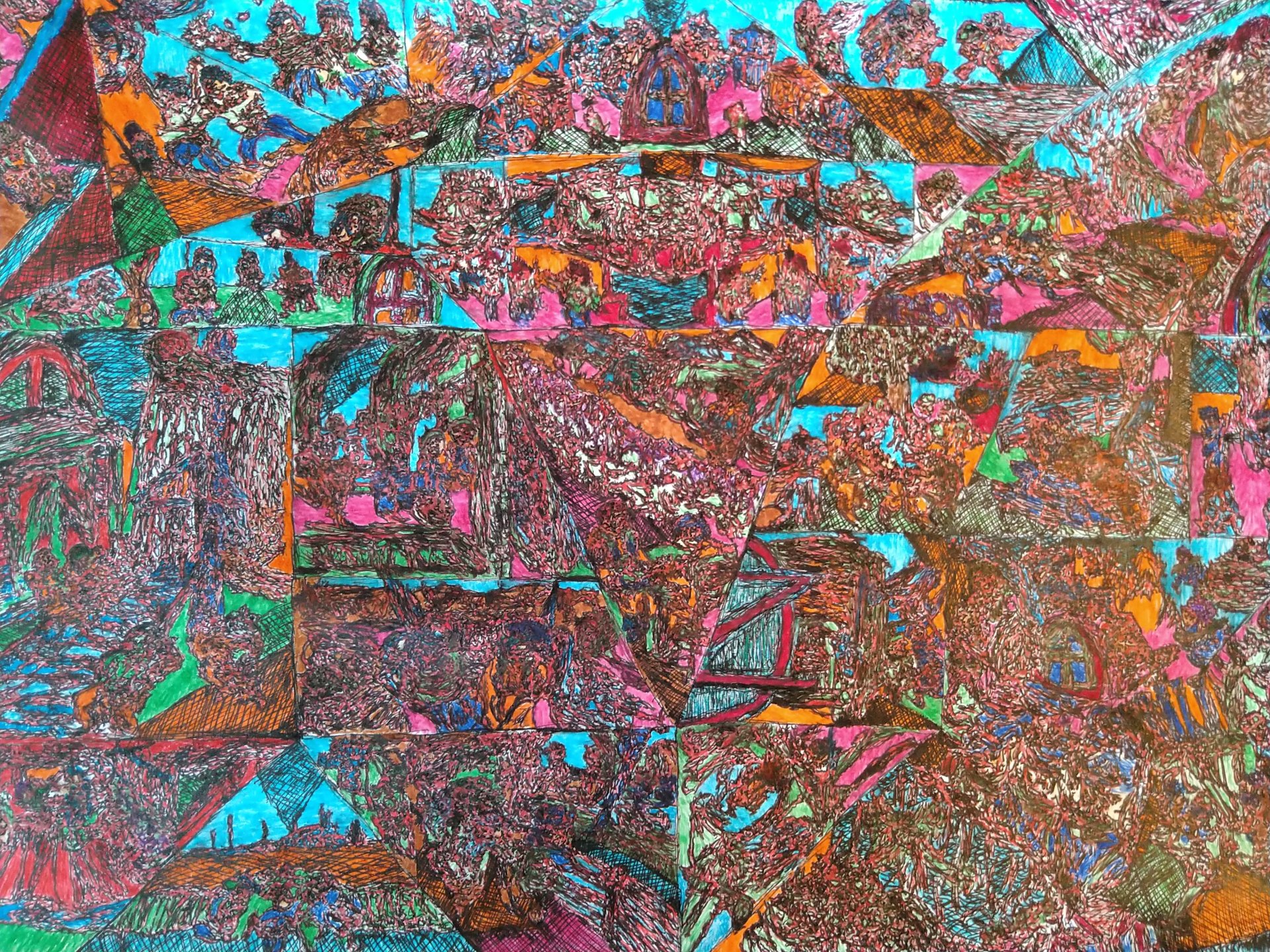 Download Artistic Collage Art
