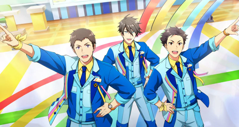 Seiji Shingen Hideo Akuno Ryu Kimura Anime THE iDOLM@STER: SideM Image