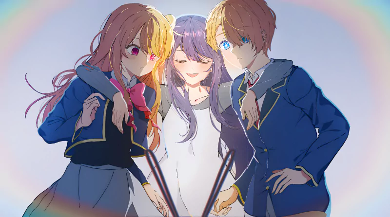 Aquamarine Hoshino Ai Hoshino Ruby Hoshino Anime Oshi no Ko Image