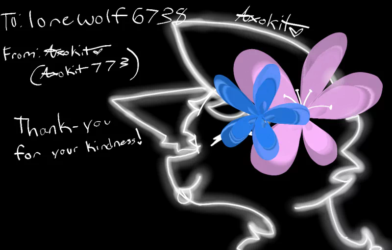  Gift to; lonewolf6738